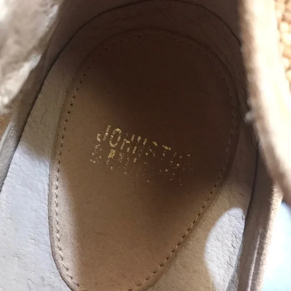 🎁Johnston & Murphy Suede Wedge Sandal SZ 8.5 - Picture 3 of 8